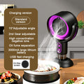 Portable Exhaust Fan Kitchen Hood Extractor Barbecue USB Charging Desktop Range Hoods Household Mini Suction Cooker Hood