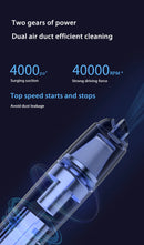 Xiaomi Electric Vacuum Cleaner Car Household Dual Use Portable High Power Handheld Wireless Powerful Dust Remover Deep Cleaning