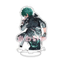 Anime Izuku Midoriya Katsuki Bakugo Tomura Shigalaki OCHACO URARAKA Acrylic Stand Doll Game Figure Model Plate Cosplay Toy Gift