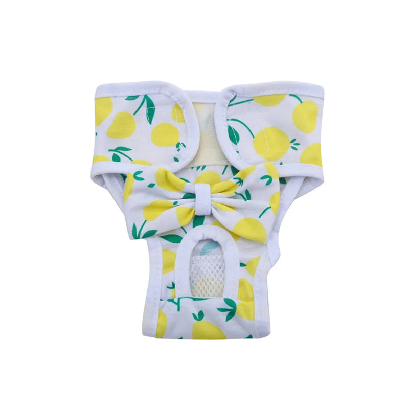 Pet Physiological Pants Dog Menstrual Pants Pet Princess Panties Pet Diaper Dog Breathable Cloth Elasticity Safety Hygiene Pants