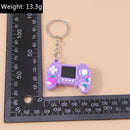 Cute Game Machine Keychains Resin Game Console Charms Keyrings Souvenir Gifts for Women Men Handbag Pendants Key Chains