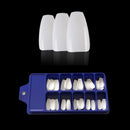 Fake Nails 100PCS Claw Shape Full Cover Wearable DisassemblyGlossy Pure White Red Orange Natural False Nails Tips