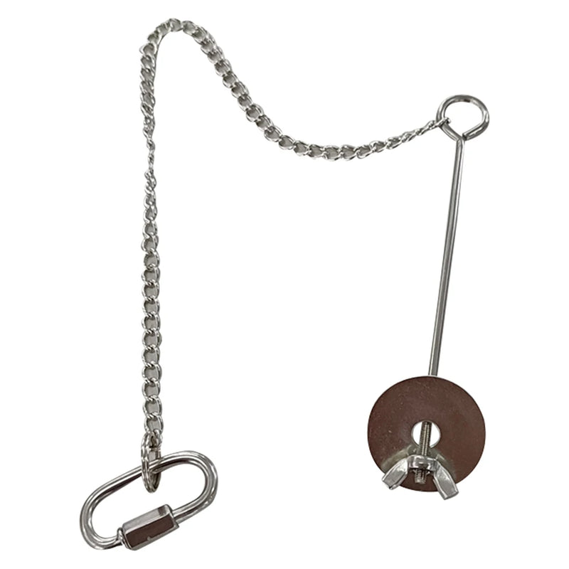 Chicken Veggies Skewer Fruit Holder Coop Accessories Chicken Cabbage Feeder Foraging Toy Feeding Tool for Hens Large Birds