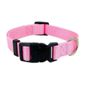Nylon Adjustable Dog Collar Heavy Duty Clip Buckle Pet Collar for Small Medium Dogs Chihuahua Dog Red Black Blue Pink