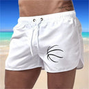 New Breathable Fitness Men's Fashion Sports Shorts Running Quick Dry Pants Summer Thin Training Beach Pants XL-XXXL