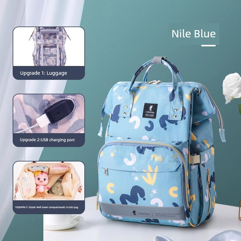 Mother and Baby Fashion out Hand-Held Tote Pregnant Women Mummy Bag