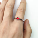 Game Trinket Jewelry Valorant Sage Jett Knife Ring Women Girl Cosplay Costume Props Accessories Reyna Rings for Finger Choker