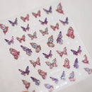1 pc 5D Embroidery Bee Nail Art Sticker Embossed Butterfly Insect Nail Sticker High Quality Nail Art Design Decoration Sticker