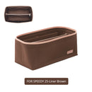 HAVREDELUXE Bag Organizer For Speedy 25 30 Felt Inner Bag Support Shape Easy Storage Handbag Insert Organizer with Pockets