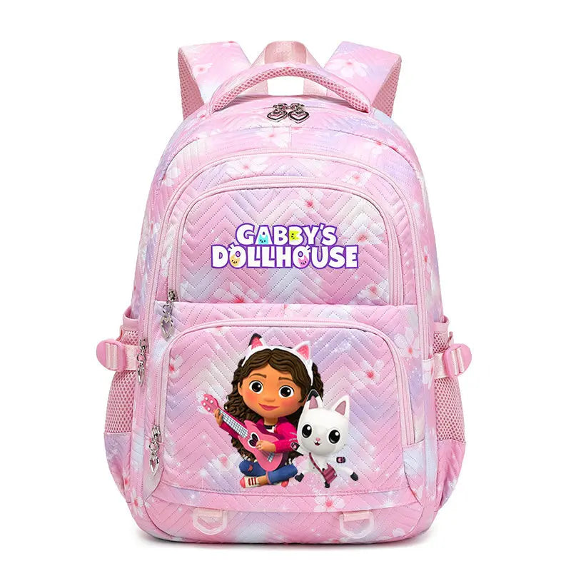 Gabby Dollhouse Waterproof Women Backpack Female Travel Bag Backpacks Schoolbag for Teenage Girls Bookbag Mochila