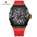 2023 PAGANI DESIGN New 42MM Men's Quartz Watch Luxury Sapphire Glass 5ATM Waterproof Stainless Steel Watch for Men reloj hombre