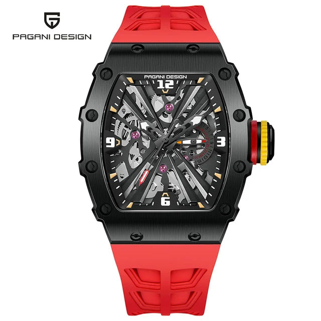 2023 PAGANI DESIGN New 42MM Men's Quartz Watch Luxury Sapphire Glass 5ATM Waterproof Stainless Steel Watch for Men reloj hombre