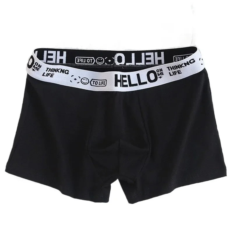 5Pcs Mens Underwear Male Boxers Sexy Underpants Comfortable Breathable Fashion Boys Panties Underwear Boxershorts Men