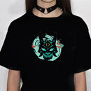 Genshin Impact t-shirts women comic Tee girl manga 2000s clothing