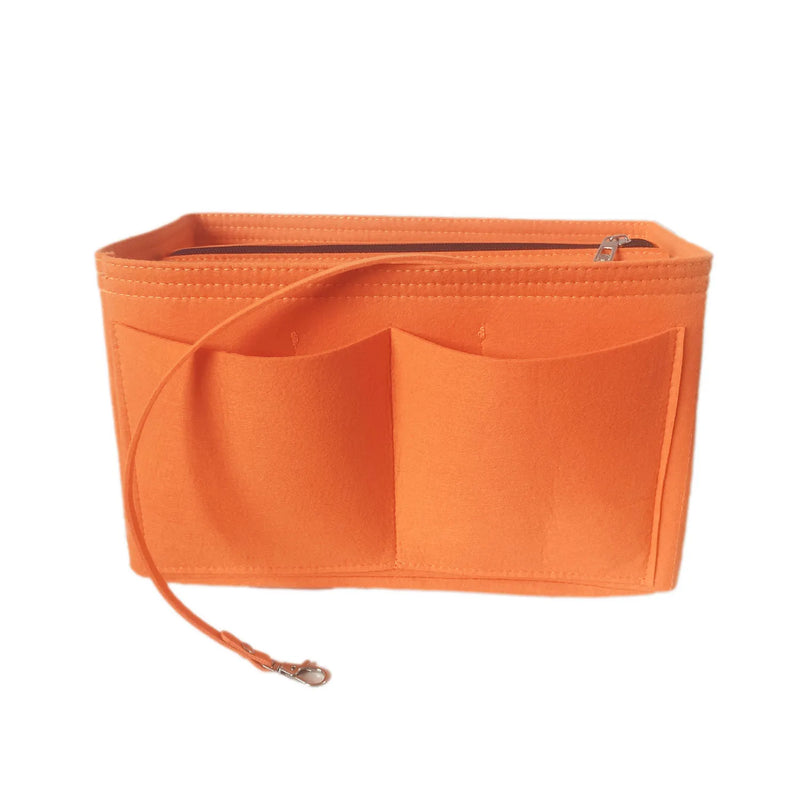 Purse Organizer Insert, Felt Bag organizer with zipper,Bag in bag, Handbag & Tote Shaper,Perfect For Speedy Neverfull