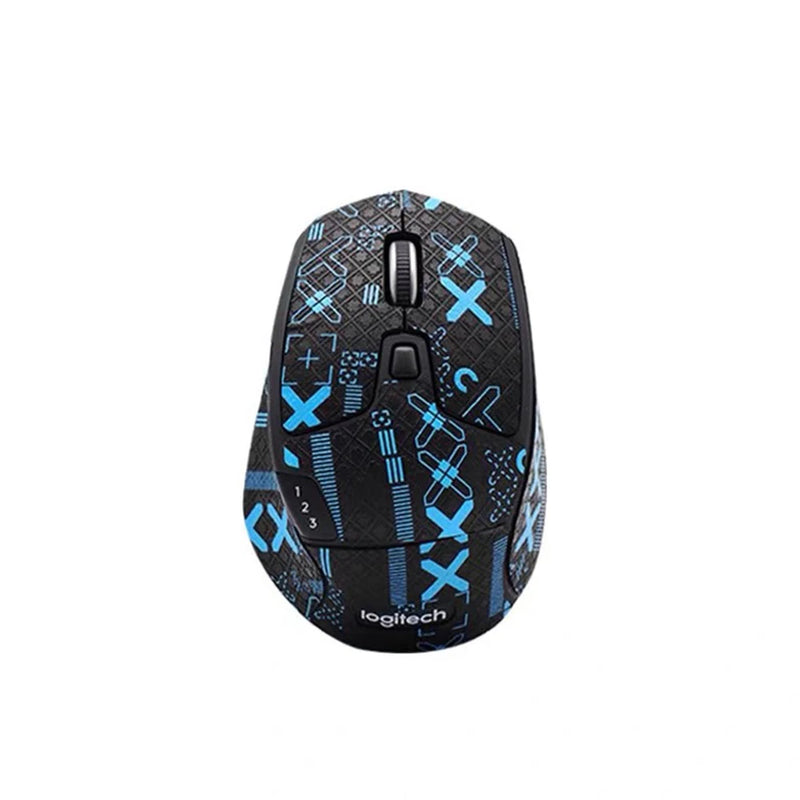 for Logitech M720 Mouse Grip Tape Skate Handmade All inclusive Sticker Professional Non Slip Lizard Skin Suck Sweat Pad