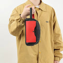 Rivets Clutch PU Leather Purses for Women Fashion Multi-Pocket Handbag Zipper Wallet Party Black