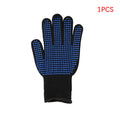 Double-sided Hair Straightener Perm Curling Hairdressing Heat Resistant Finger Glove Hair Salon Tools Thermal Styling Gloves