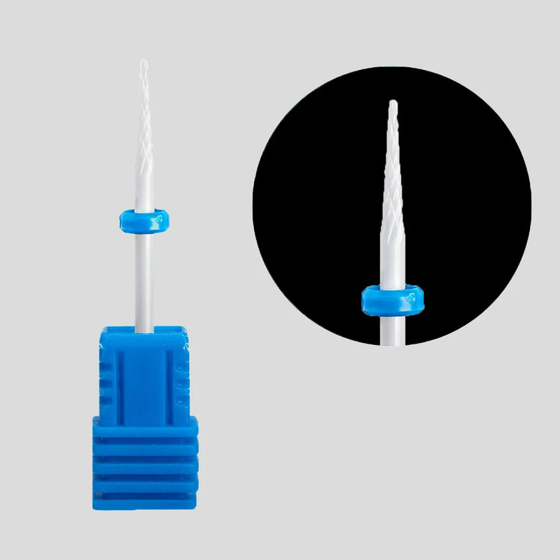 Nail Drill Bits Main Manicure Head To Nails Ceramic Cutter Nail Accessories Equipment Nail Bits for Electric Drill