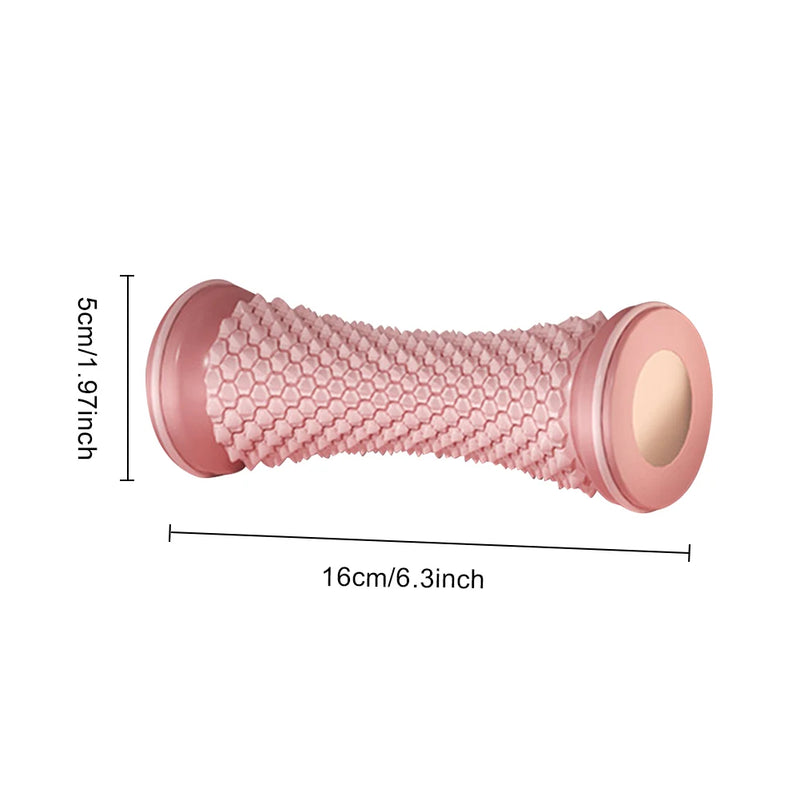 بكرة تدليك القدم، بكرة قدم محمولة مريحة متعددة الوظائف، أداة تدليك رياضية لتقويم العظام والتهاب مفاصل الكعب