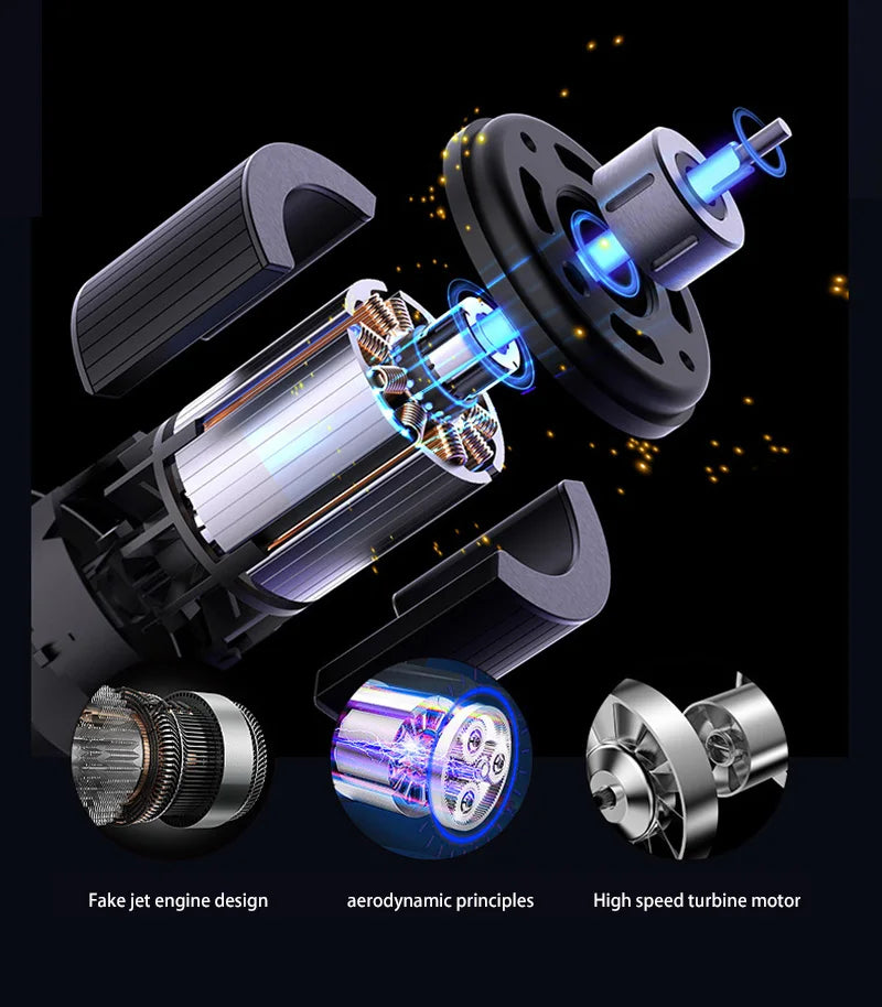 Xiaomi Negative Ionic Hair Dryer Professional High-speed Electricturbine Drier Constant Temperature Quick Drying Hair New 2025