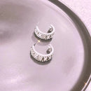 New Fashion Geometry Earrings  Earrings for Women Golden Zircon Dangle Earrings Valentines Day Anniversary Birthday Jewelry Gift