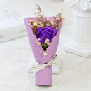 Soap Rose Bouquet Valentines Day Gift For Friends Wedding Bouquet Home Decorations Rose Flower Bouquet Hands Wedding Party Gifts