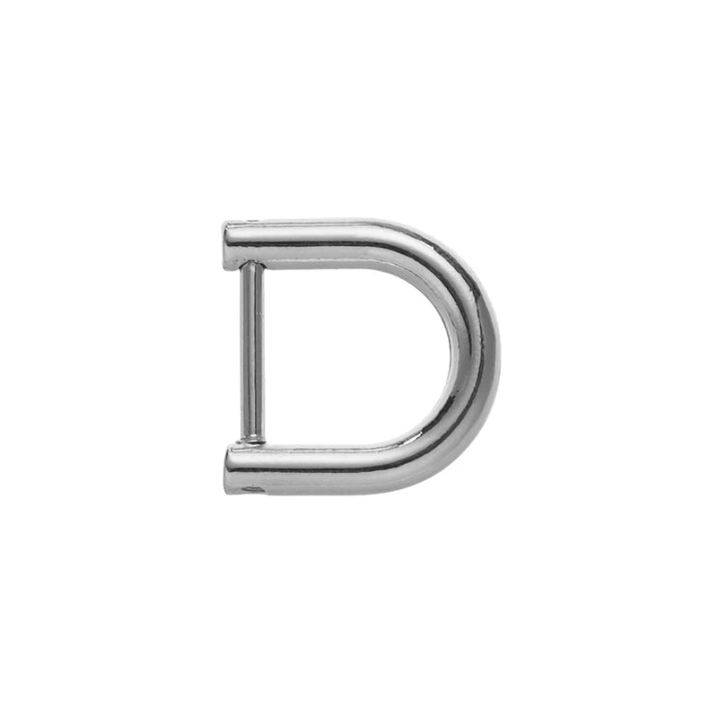 1Pcs Open Screw D Ring Buckle Shackle Clasp for Leather Craft Bag Strap Belt Handle Shoulder Webbing Metal Detachable Buckle