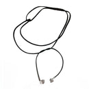 Summer Boho Necklace Long Rope Choker Necklace Velvet Strap Rope Choker Chain for Women Girls Party Jewelry Ornament