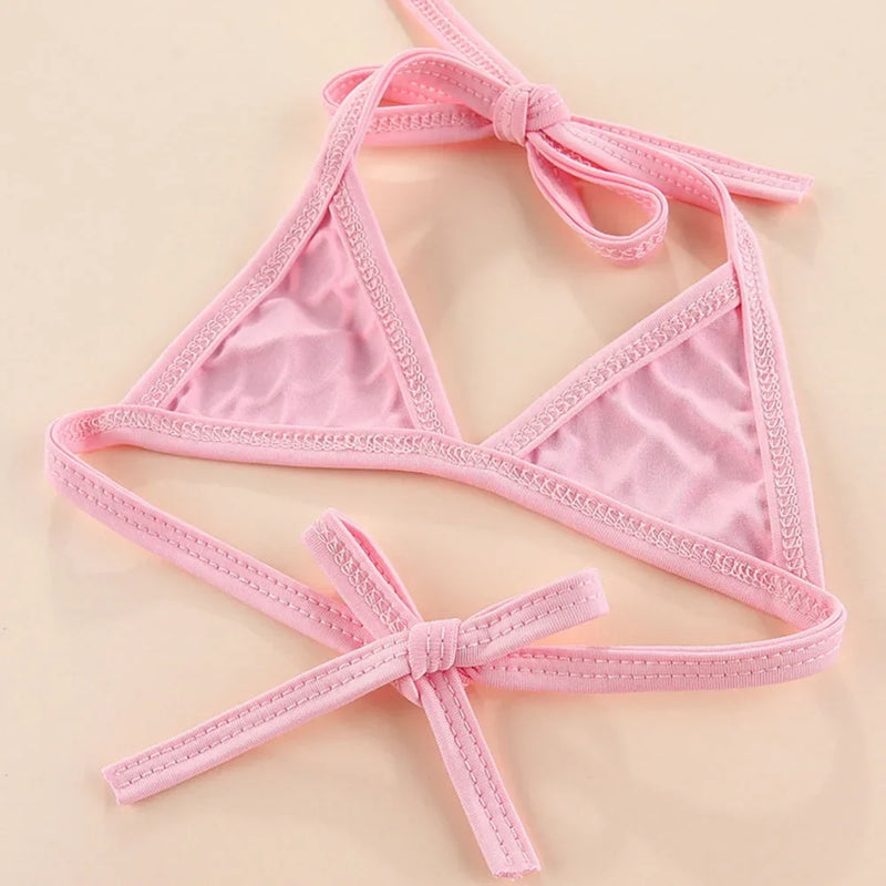 INS Fashion Dress Set for Dogs Summer Pet Cat Clothes Sexy Girls Pet Bikini Swimsuit for Small Dog Yorkshire Terrier Puppy Skirt