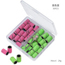 100pcs/box Nail Art Sanding Bands Pink Green Purple Grinding Sand Ring Bit for Electric Drill Machine Accessories Manicure Tools