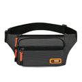 Waterproof Men Waist Bag Fanny Pack Fashion Running Chest Bag Unisex Sling Crossbody Bag Casual Hip Belt Bag Men Waist Packs