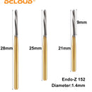 5Pcs Dental Tungsten Carbide Burs Zekrya Endo Z Extraction Bur Drill For High Speed Handpiece Tip Surgical Endo Bone Cutters