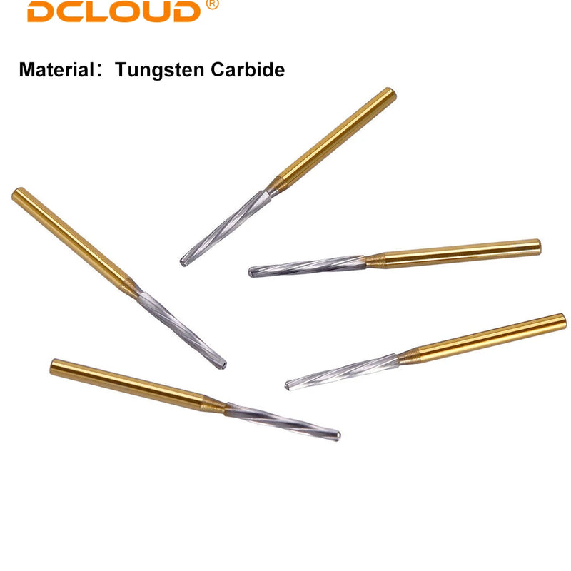 5Pcs Dental Tungsten Carbide Burs Zekrya Endo Z Extraction Bur Drill For High Speed Handpiece Tip Surgical Endo Bone Cutters