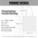 Personalized Customized Name Logo Motto Canvas tote shopping Beach Big Bag Shopper Cloth handbag Youth Women's Book Bags 2023