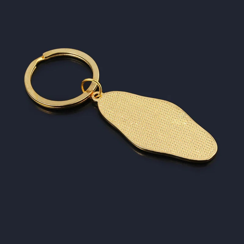 Tv Show Twin Peaks Key Chain Metal Green Enamel The Great Northern Hotel Room