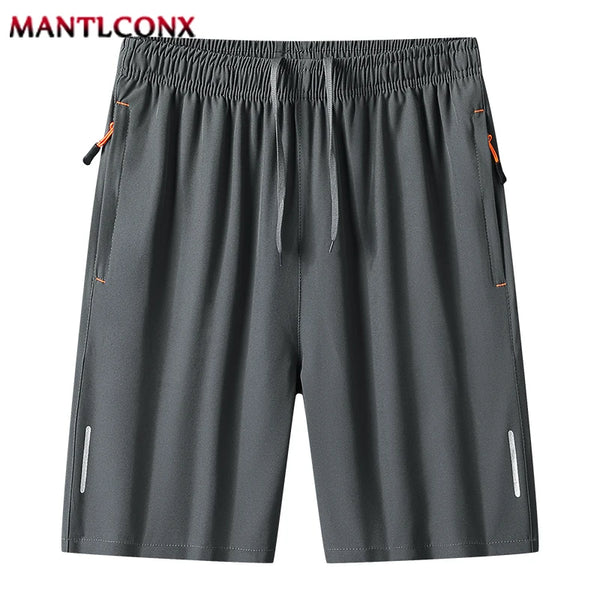 Summer New Fashion Men's Shorts Casual Quick Dry Running Jogging Sports Shorts Men Breathable Short Pants for Men Bottom Black