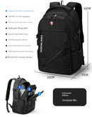 Backpack Men Large Capacity Business Travel Bag Computer Backpack Hiking Backpack Junior High School College Students Schoolbag New Travel