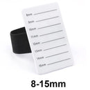 حامل رموش اصطناعية قابل للتعديل من الأكريليك مع حزام لعرض الرموش