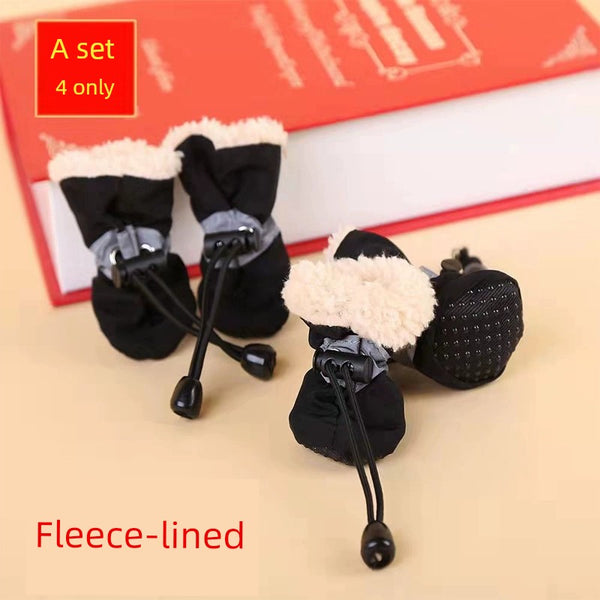 Puppy Winter Bichon Pomeranian Heattech Dog Shoes