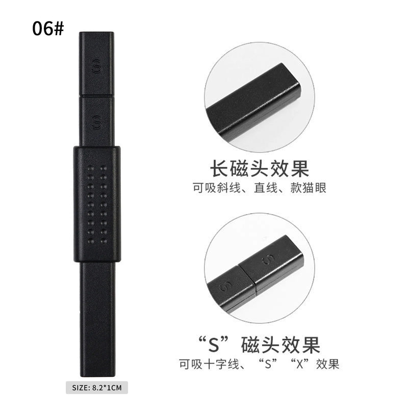 10ml Flamingo Red Magnetic Cat eye Gel Gemstone Glitter Cat Eye Gel Polish Semi-permanent UV LED Cateye Nail Varnish Manicure