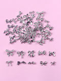 TSZS 10pcs Luxury Kawaii Bow Nail Art Charms 3D Japanese Alloy Bow Tie Jewelry Nail Rhinestone Decoration DIY Access