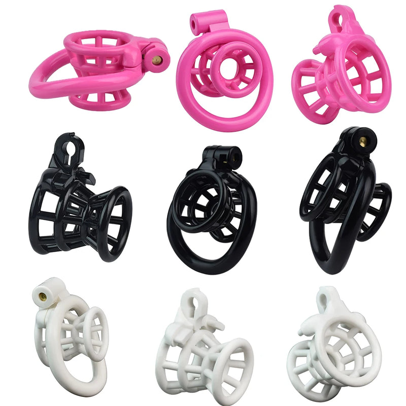 FRKO Negative Hollow Fish Basket Sissy Chastity Cage Chastity Strap Belt 정조대 Sadism BDSM Advanced Player  Sextoys Femboy Men 18+