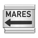 Gemosa Original Daisy Love Dream Pretty Personality Italian Charm Links Fit 9mm Bracelet Stainless Steel Jewelry Making