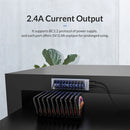 ORICO Powered USB Hub Splitter Socket with 7/10/13/16 Ports USB 3.0 Extension with On/Off Switches 12V Power Adapter for PC