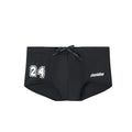 New low-rise boxer swimming trunks seaside printed letters sports casual quick-drying men's swimming trunks