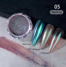 1Jar Aurora Chameleon Snowflake Ultra-Thin Iridescent Nail Sequins Holographic Opal EyeShadow Ice Glitter Nail Chameleon Flakes
