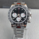 Luxury 39.3mm quartz Chronograph Business Watch Men's VK63 Sport Sapphire Glass Meteorite dial Ceramic bezel vk63 watch