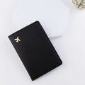 2023 Lover Couple Passport Cover Hot Stamping Simple Plane Women Men Travel Wedding Passport Covers Holder Fashion Wedding Gift