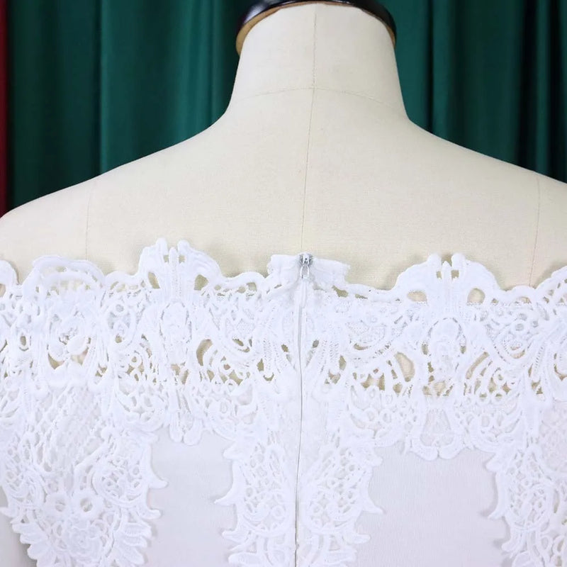 Dashiki African Women Gown Hollow Out Party Dress Sexy Long Sleeve Round Neck Ladies Elegant Solid Pullover High Waist 2024